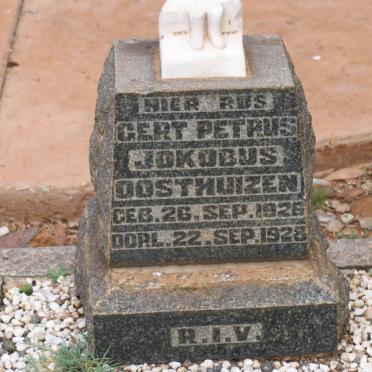 OOSTHUIZEN Gert Petrus Jakobus 1926-1928