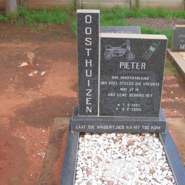 OOSTHUIZEN Pieter 1997-2000