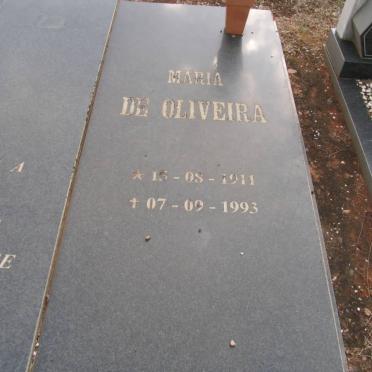 OLIVEIRA Maria, de 1911-1993