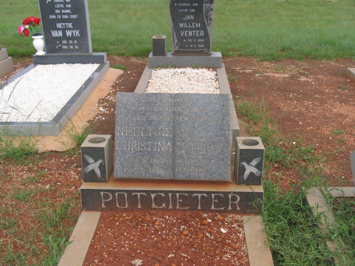 POTGIETER Neeltjie 1928-1981