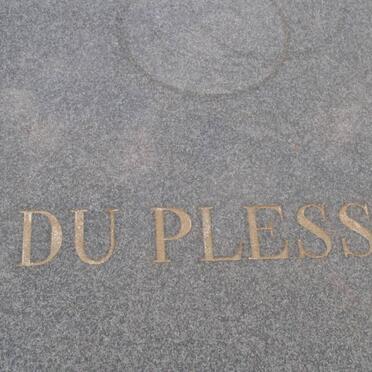 PLESSIS Roelof Petrus, du 1929-1998 