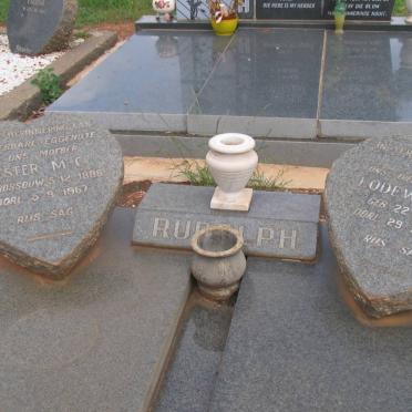 RUDOLPH Lodewikus J. 1895-1976 &amp; Hester M.C. ROSSOUW 1896-1967