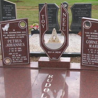 RUDOLPH Petrus Johannes 1916-1987 &amp; Cornelia Maria 1922-1995