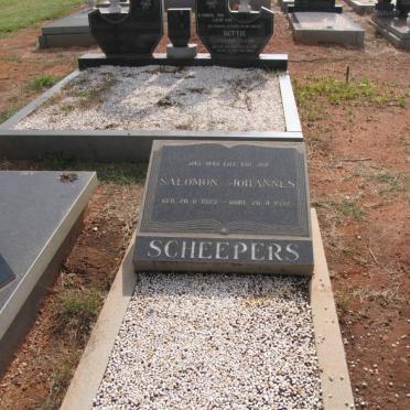 SCHEEPERS Salomon Johannes 1925-1992