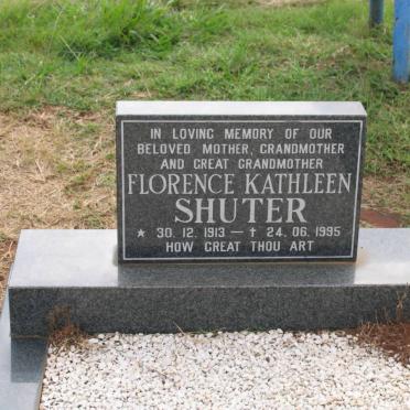 SHUTER Florence Kathleen 1913-1995