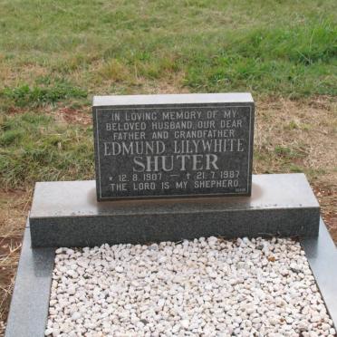 SHUTER Edmund Lilywhite 1907-1987