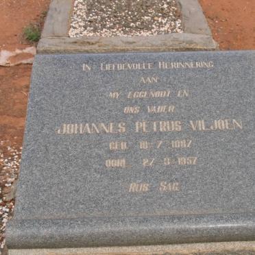 VILJOEN Johannes Petrus 1887-1957