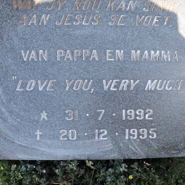 VILJOEN Ruan Christopher 1992-1995_2