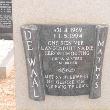 WAAL Mathys, de 1969-1994