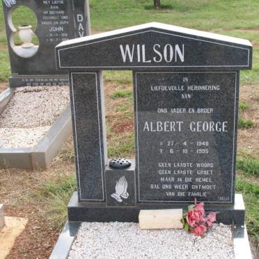 WILSON Albert George 1948-1995
