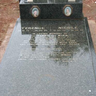 WYK Terence, van 1973-1995 :: VAN WYK Nicole 1975-1995