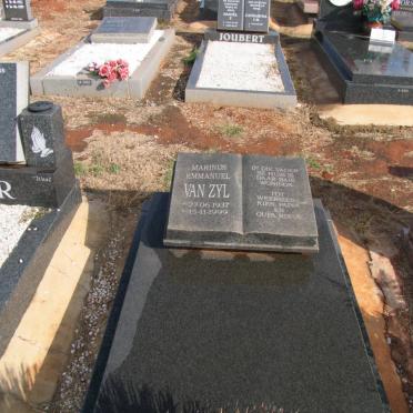 ZYL Marinus Emmanuel, van 1937-1999