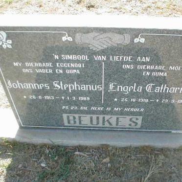 BEUKES Johannes Stephanus 1913-1989 &amp; Engela Catharina 1918-1996
