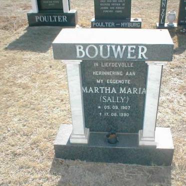 BOUWER Martha Maria 1907-1990