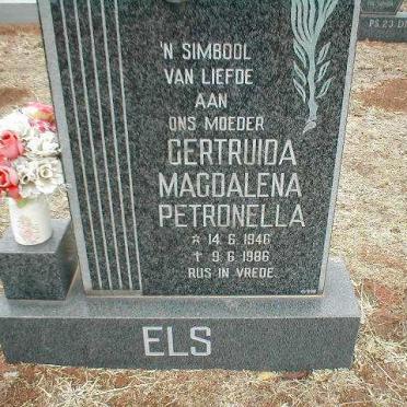 ELS Gertruida Magdalena Petronella 1946-1986