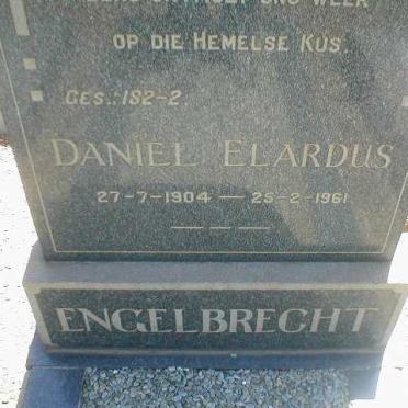 ENGELBRECHT Daniel Elardus 1904-1961