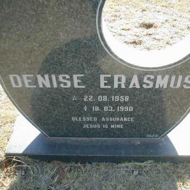 ERASMUS Denise 1958-1990