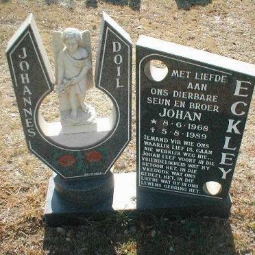 ECKLEY Johannes Doil 1968-1989