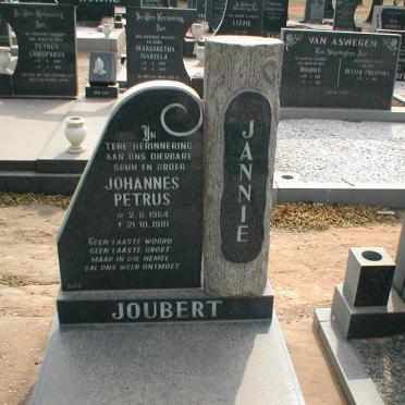 JOUBERT Johannes Petrus 1964-1981
