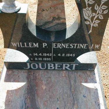 JOUBERT Willem P. 1942-1995 &amp; Ernestine J.W. 1945-