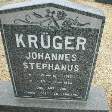 KRÜGER Johannes Stephanus 1917-1983