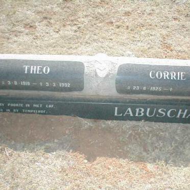 LABUSCHAGNE Theo 1918-1992 &amp; Corrie 1925-