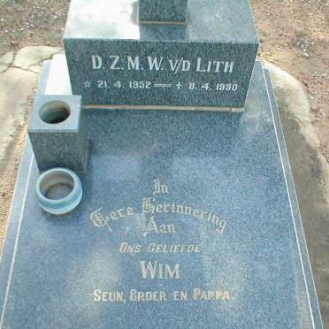 LITH D.Z.M.W., v.d 1952-1990