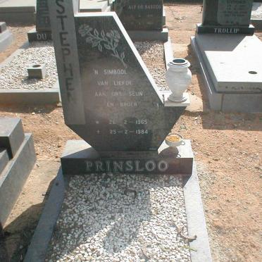PRINSLOO Stephen 1965-1984