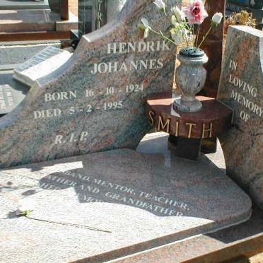 SMITH Hendrik Johannes 1924-1995