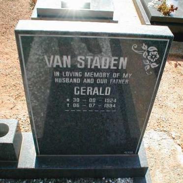 STADEN Gerald, van 1924-1994