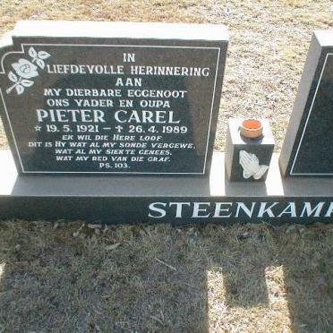 STEENKAMP Pieter Carel 1921-1989