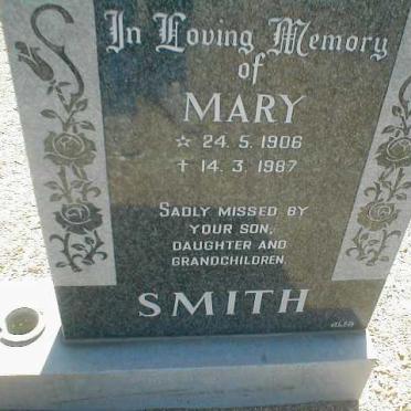 SMITH Mary 1906-1987