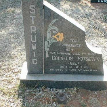 STRUWIG Cornelis Potgieter 1973-1989