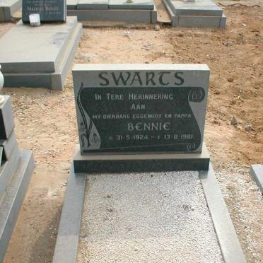 SWARTS Bennie 1924-1981
