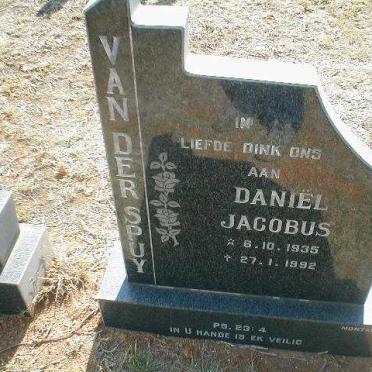 SPUY Daniel Jacobus, van der 1935-1992