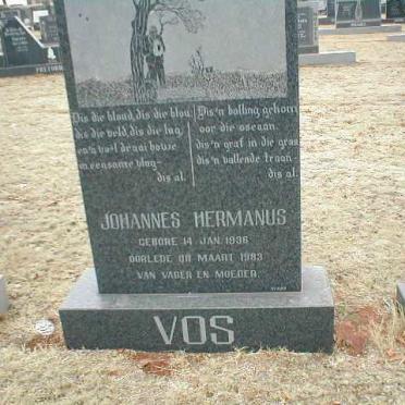 VOS Johannes Hermanus 1936-1983