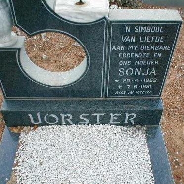 VORSTER Sonja 1959-1991