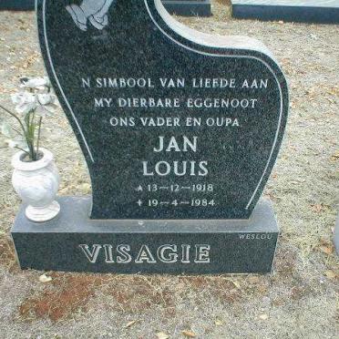 VISAGIE Jan Louis 1918-1984