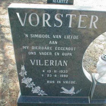 VORSTER Vilerian 1933-1990