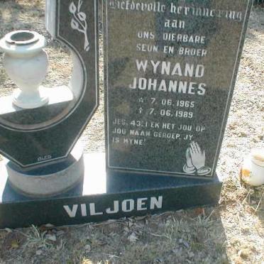 VILJOEN Wynand Johannes 1965-1989
