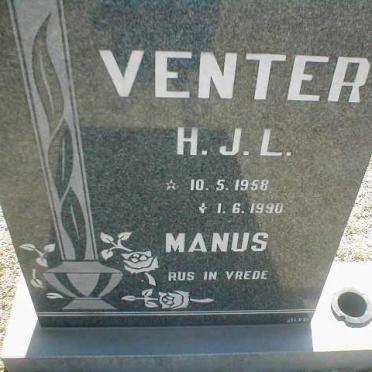 VENTER H.J.L. 1958-1990