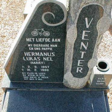 VENTER Hermanus Lukas Nel 1957-1990