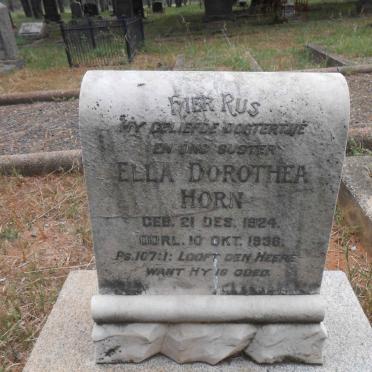 HORN Ella Dorothea 1924-1936