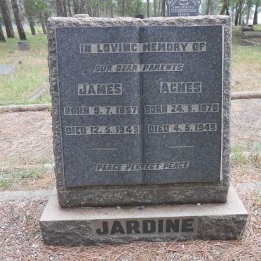 JARDINE James 1857-1949 &amp; Agnes 1870-1949