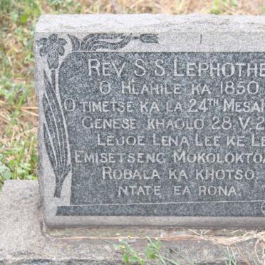 LEPHOTHE S.S. 1850-1930