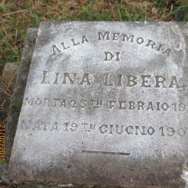 LIBERA Lina 1908-1910