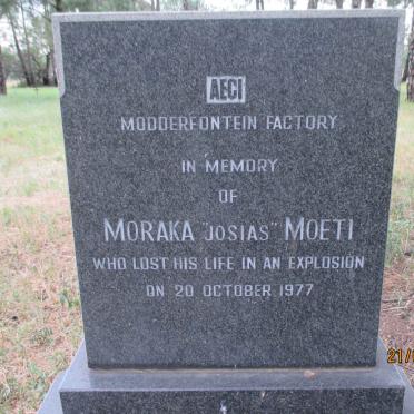 MOETI Moraka -1977