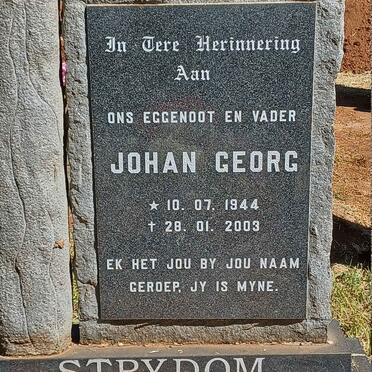 STRYDOM Johan Georg 1944-2003