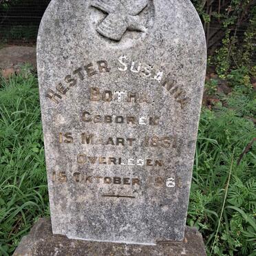 BOTHA Hester Susanna 1861-1861