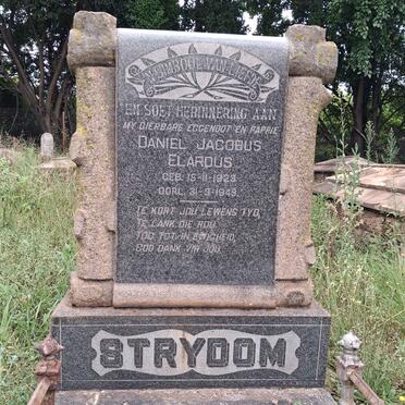 STRYDOM Daniel Jacobus Elardus 1923-1949